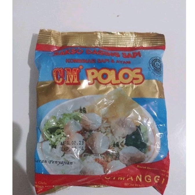 

Bakso Daging Sapi GM Polos (kemasan kecil) 140gram