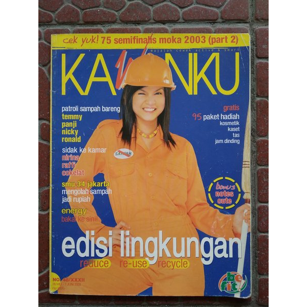 Majalah Kawanku No. 48. Tahun XXXII. 26 Mei-1 Juni 2003. Edisi Lingkungan