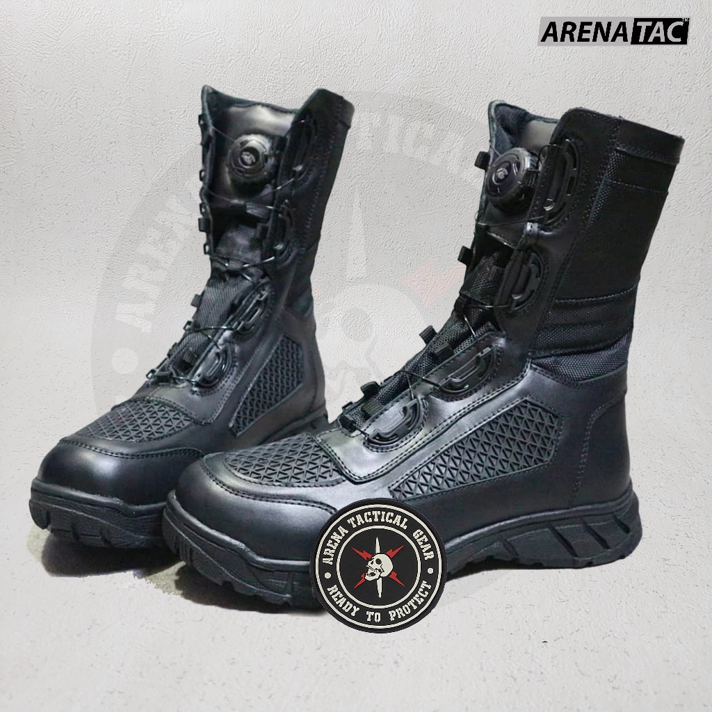 Sepatu Model Libra Tali Putar WR02 Tactical