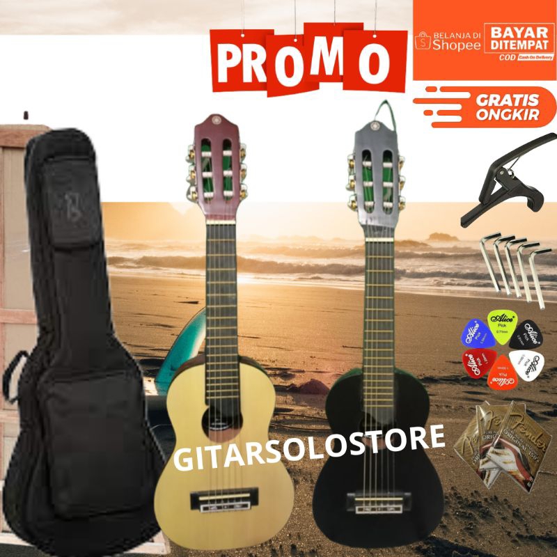 [PAKET LENGKAP] GITAR LELE AKUSTIK ELEKTRIK YAMAHA NYLON GITAR LELE GUITAR LELE GITAR KECIL UKULELE 
