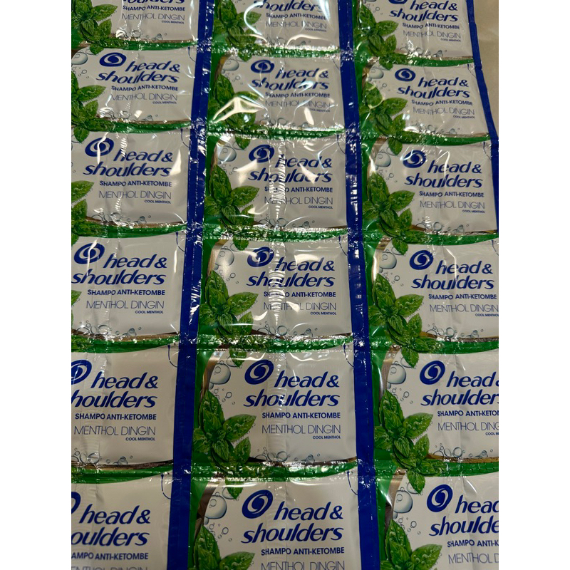 head and shoulders shampo sachet isi 12