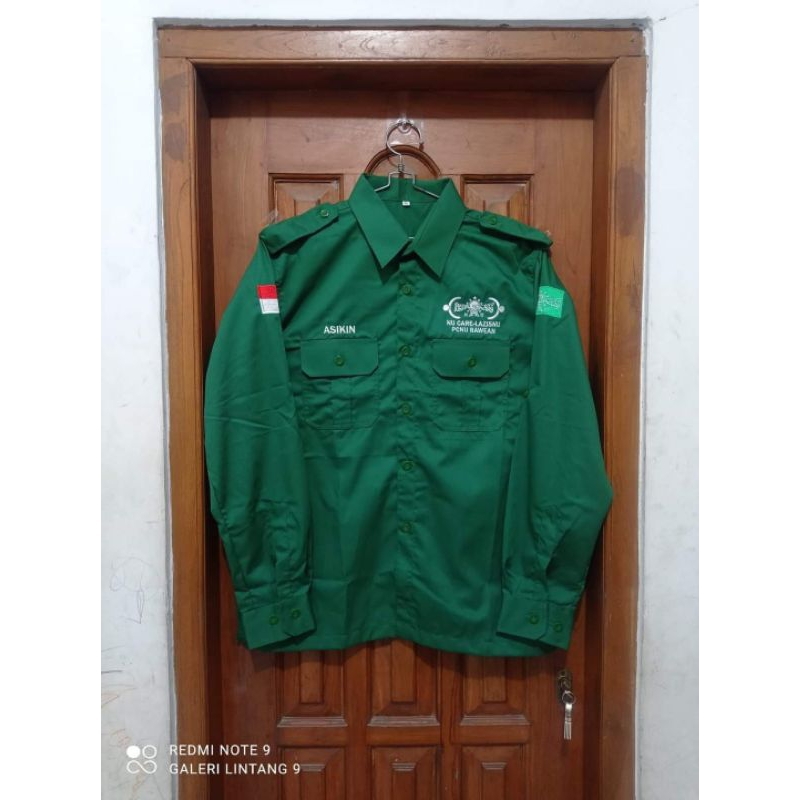BAJU PDL LAZISNU CUSTOM / TAMBAH NAMA PENGURUS DAN NAMA UPZIS