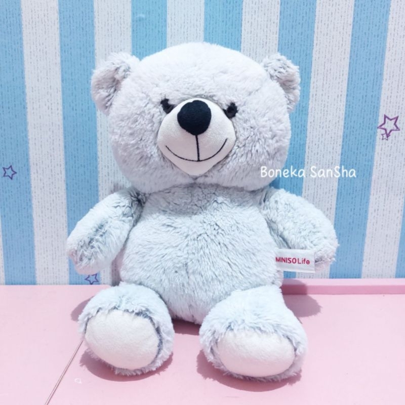 Boneka Teddy Bear Ori MinisoLife | preloved