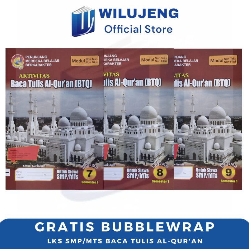 LKS BTQ Kelas 7 8 9 Semester Ganjil SMP MTS Maulana