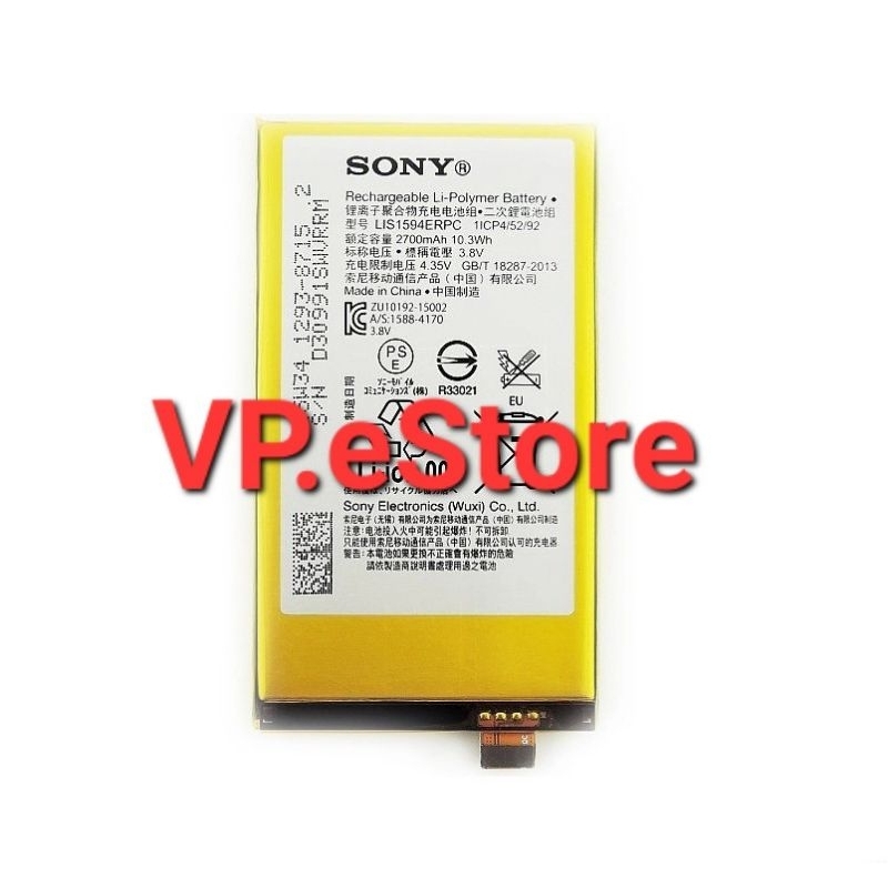 Baterai Batre HP SONY Xperia X Compact SO-02J SO-02H F5321 ORIGINAL 100% Model Battery LIS1594ERPC