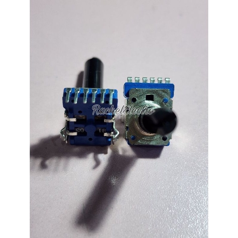 Potensio Mixer 6P Kaki Tekuk 10K 50K 100K Potensio 6 Pin Potensio Tekuk