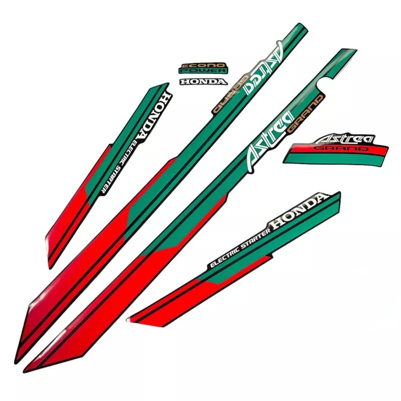 stiker striping honda astrea grand bulus lis body original