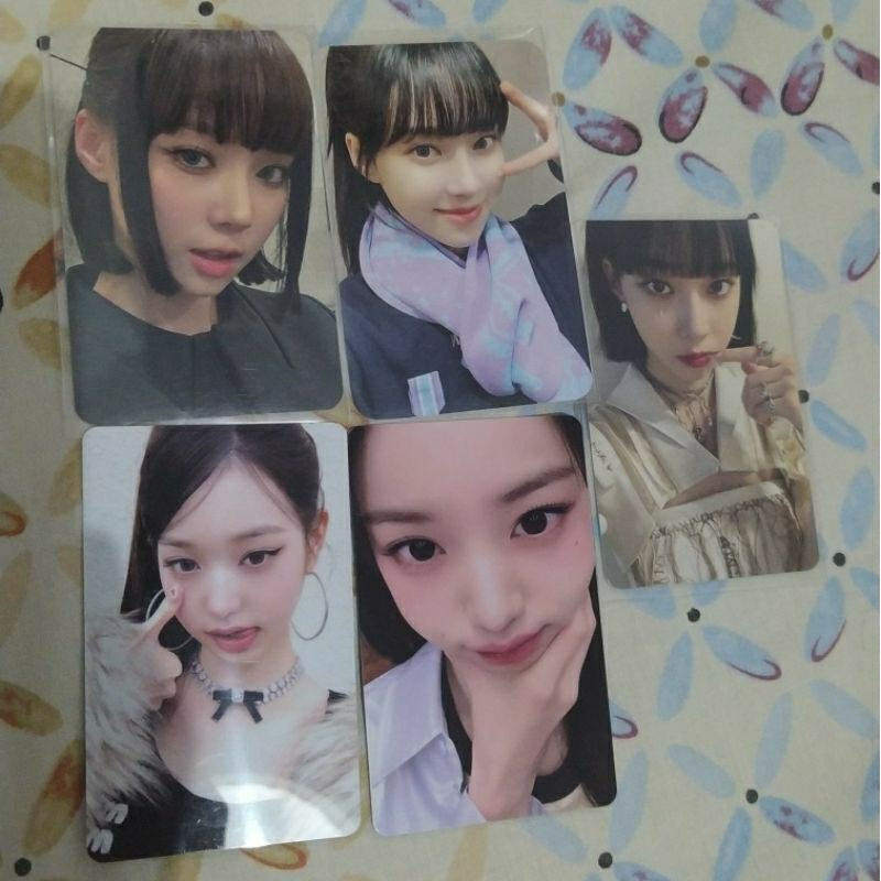 PHOTOCARD OFFICIAL BUNDLE 3 PC WINTER WONYOUNG ZOOM LD WITHMUU SET SELCA IVE POB
