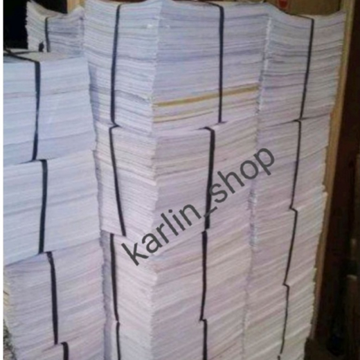 

kertas HVS bekas harga 1 kg SATU SISI KOSONG/POLOS