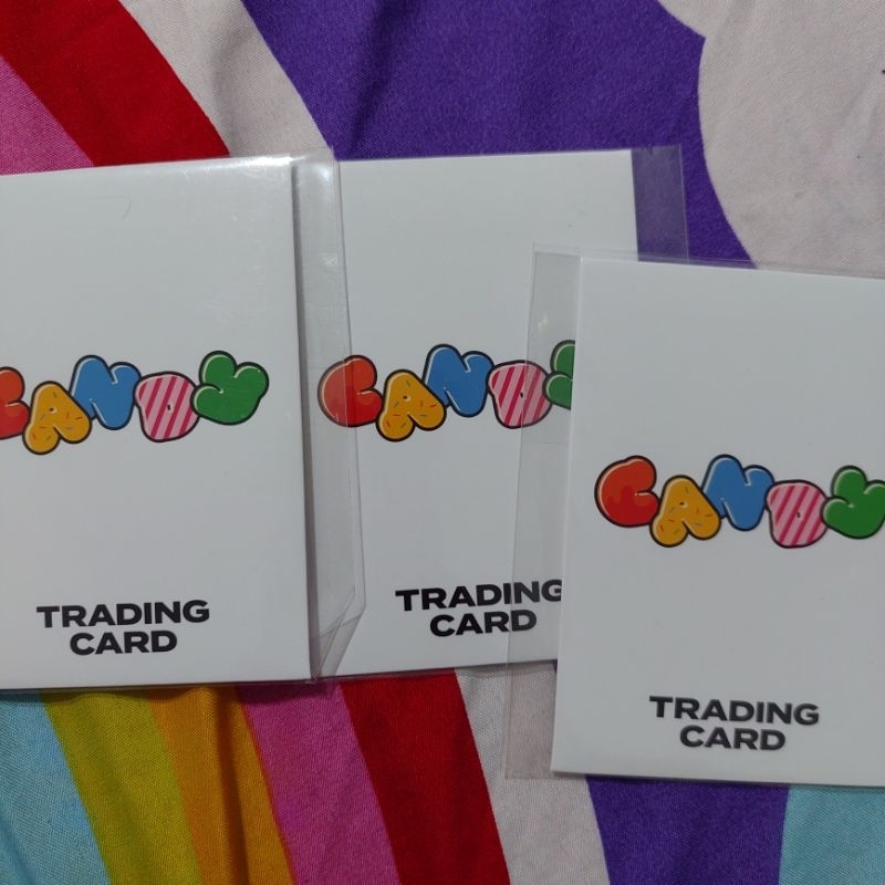 Tranding card candy nct dream ver a sealed official