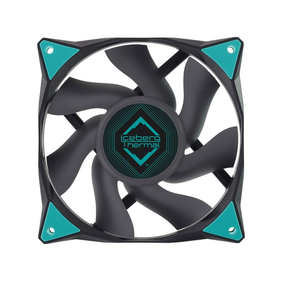 Iceberg IceGALE 120mm Black Thermal PWM Premium Perfomance Case Fan