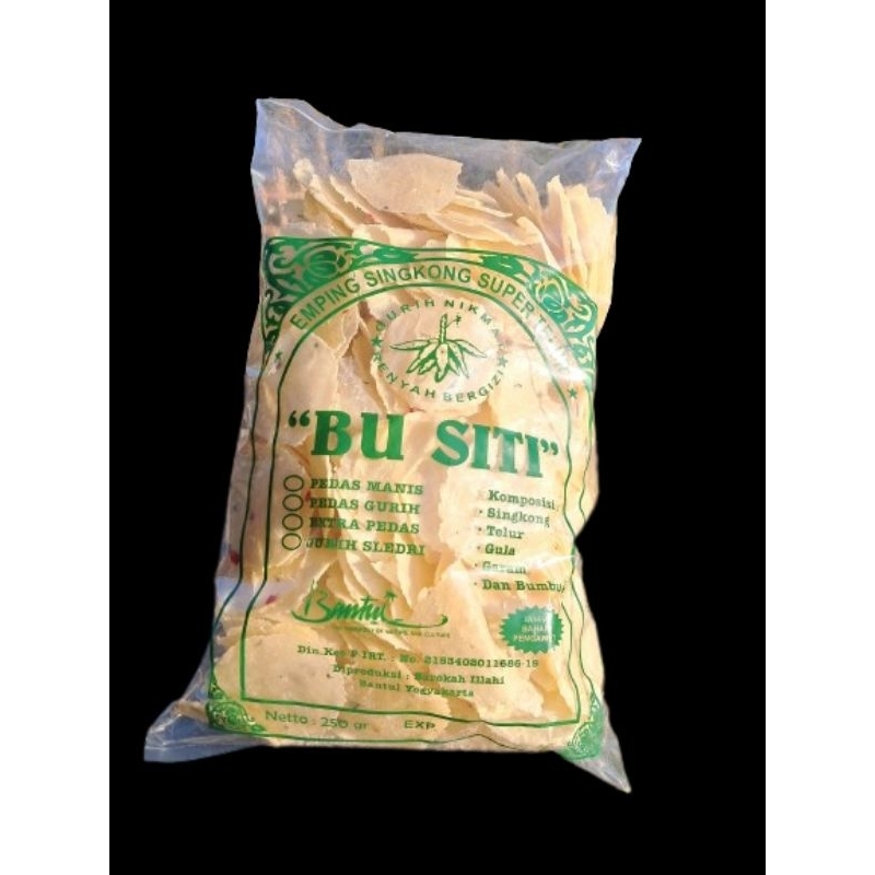 EMPING SINGKONG SUPER TELUR NETTO 250 GR | 500 GR