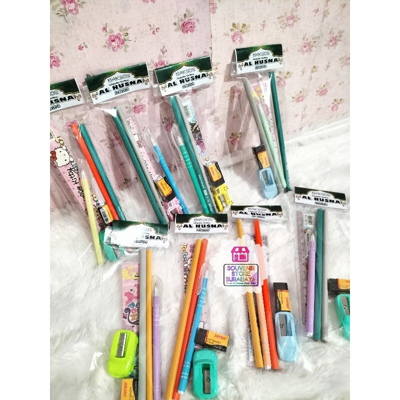 

Paket Alat Tulis || Tambahan Souvenir Alat Tulis || Alat Tulis Custom Label