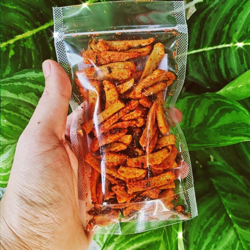 

Basreng pedas daun jeruk nyonyor kemasan 100gram