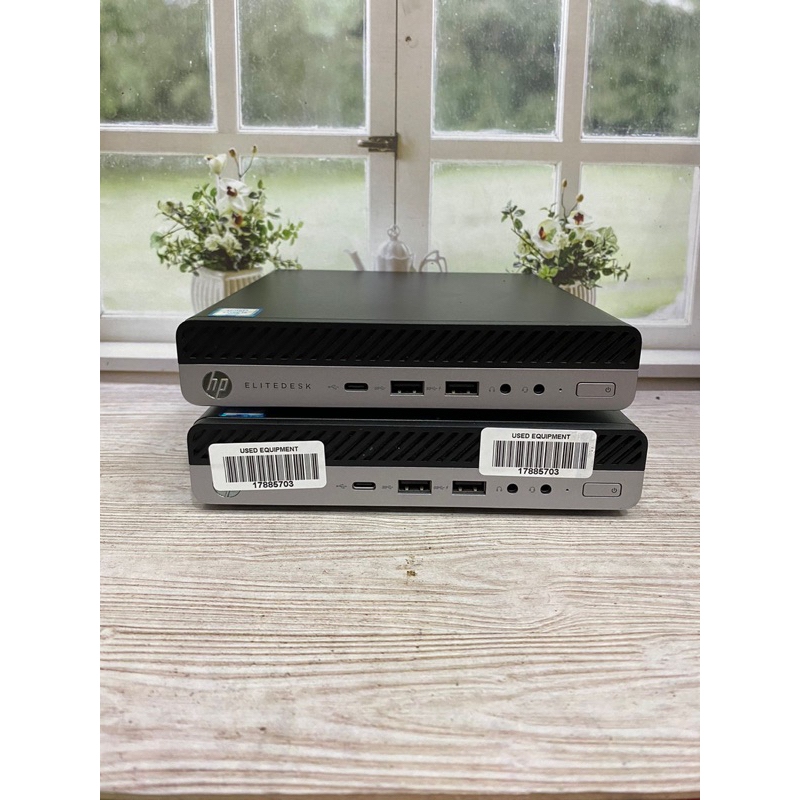 pc mini elitedesk 800G3 i5 gen 7 ram 8gb ssd 256gb