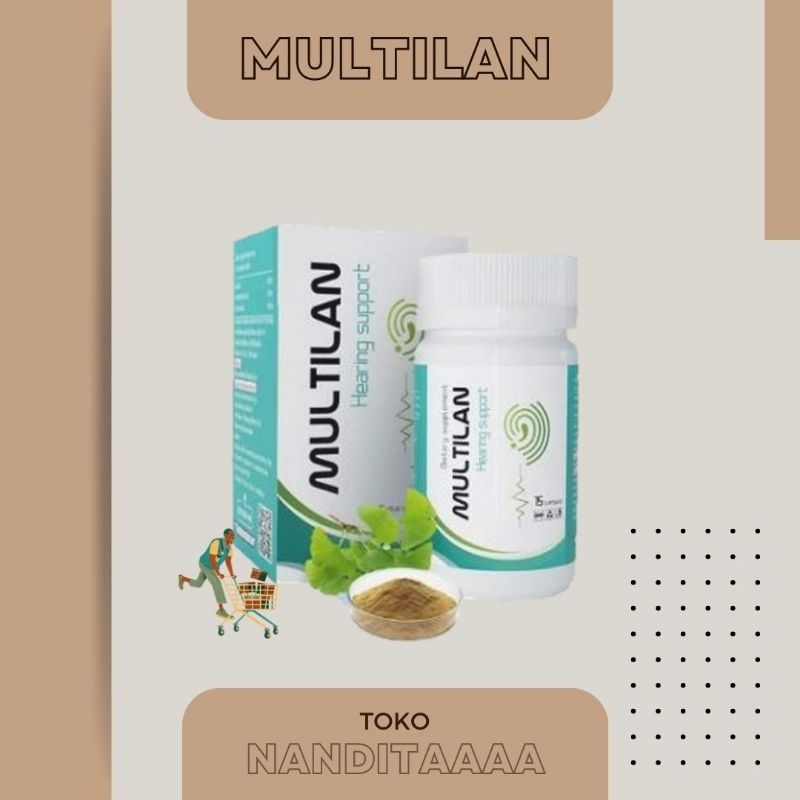 MULTILAN ASLI OBAT UNTUK PENDENGARAN MENGOBATI TELINGA BERMASALAH