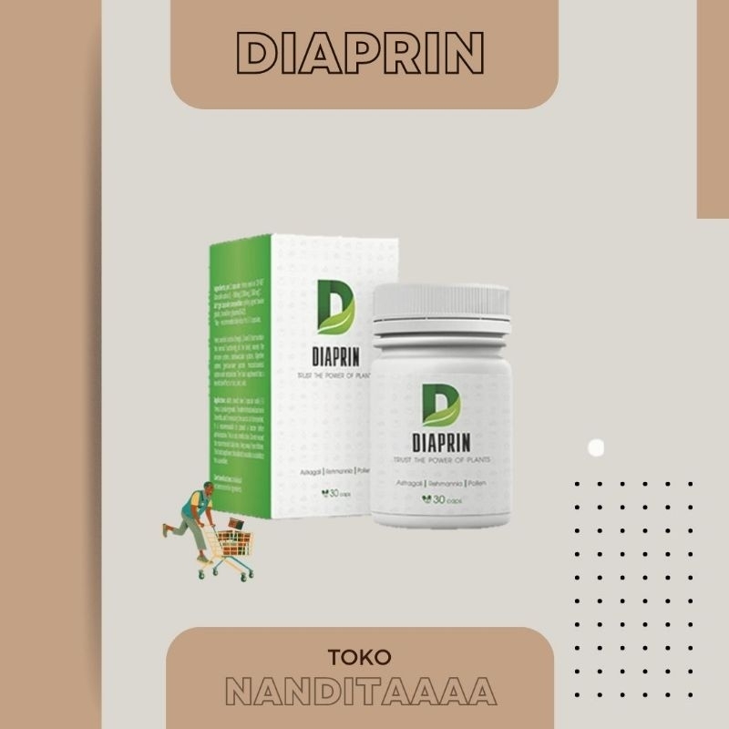 DIAPRIN original obat diabetes gula darah darah manis