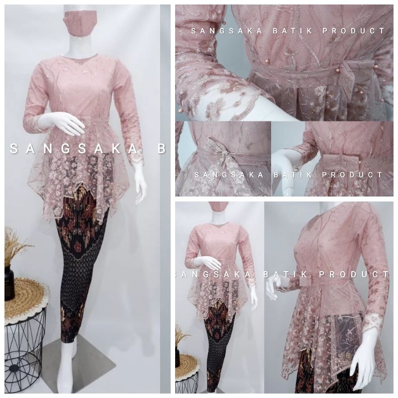 Kebaya Tunik/Tunik Brokat/Kebaya Modern/Kebaya Tile/Kebaya