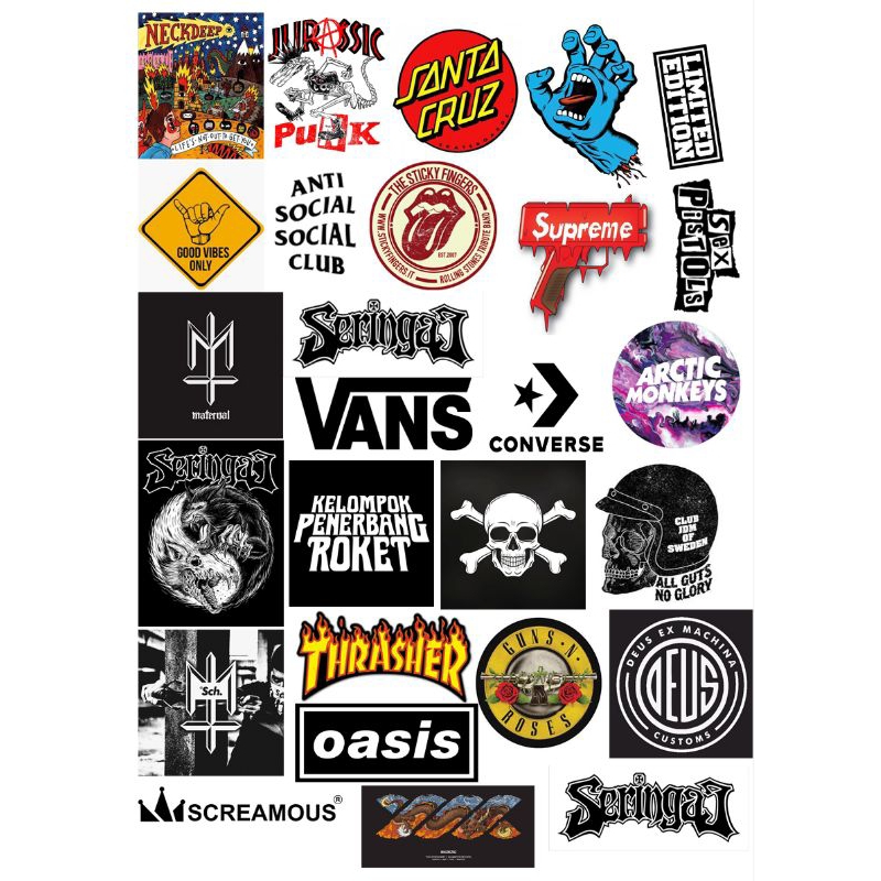

Stiker Brand murah
