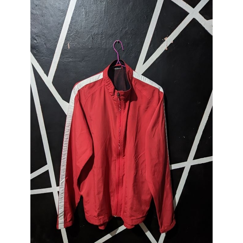 thrift jaket adidas second