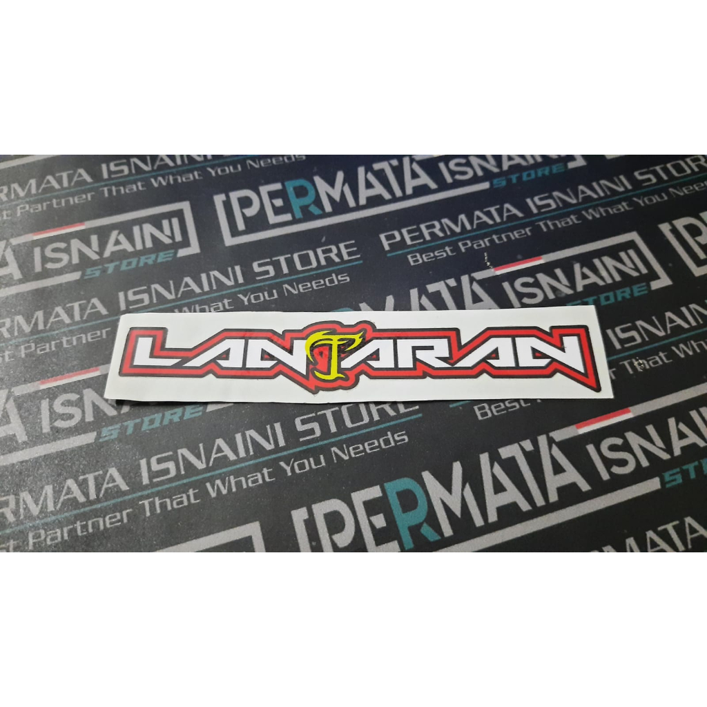 Sticker Vinyl Julukan AGRA MAS LANTARAN ala Bismania by PIS