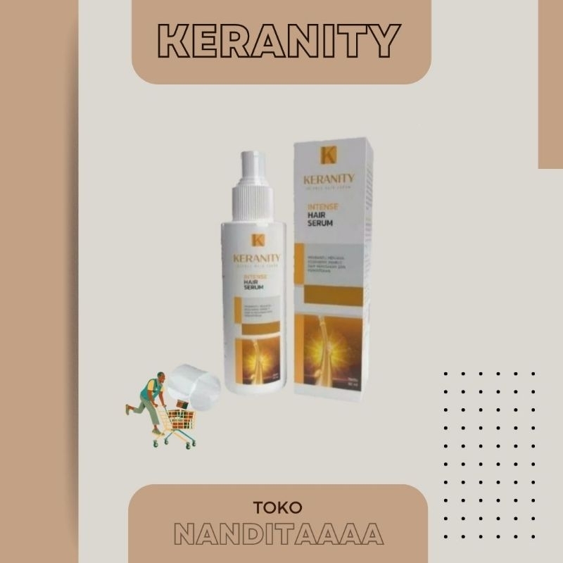 KERANITY asli serum penumbuh rambut original