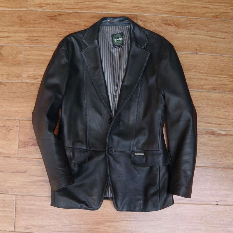 Jaket kulit blazer kulit jas kulit outer Pl bekas preloved second