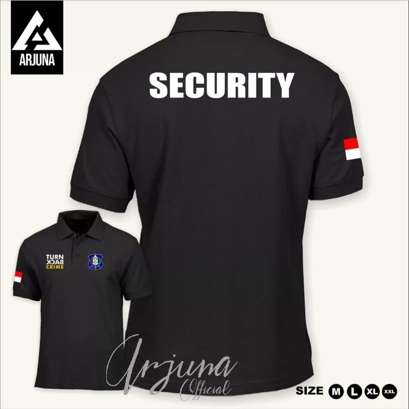 KAOS KERAH POLO SECURITY