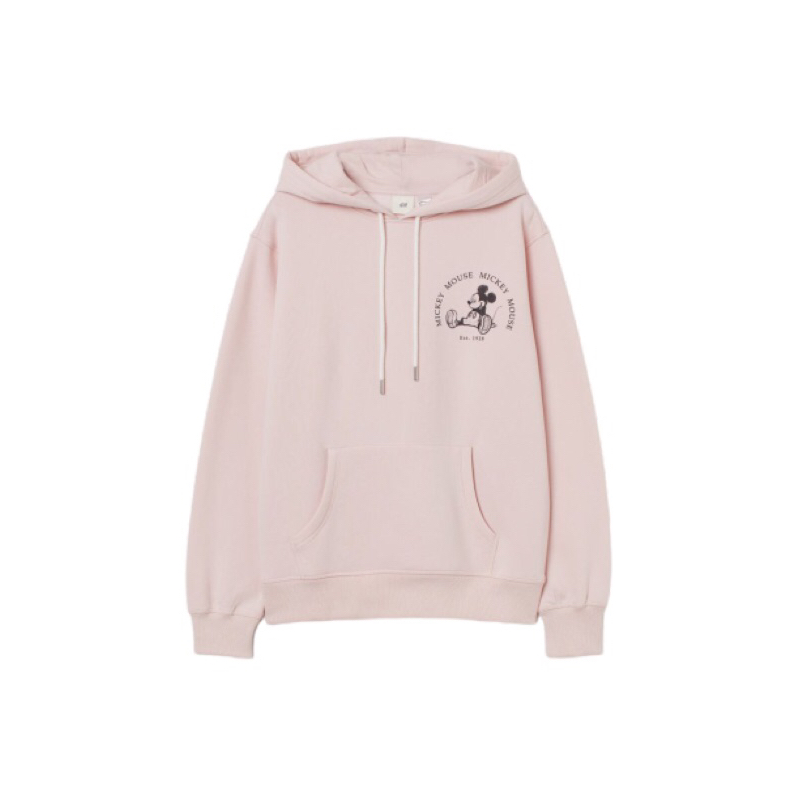 COD 12.12 Hoodie H&M Mickey Mouse Est 1925 Sweater HnM Pria Wanita