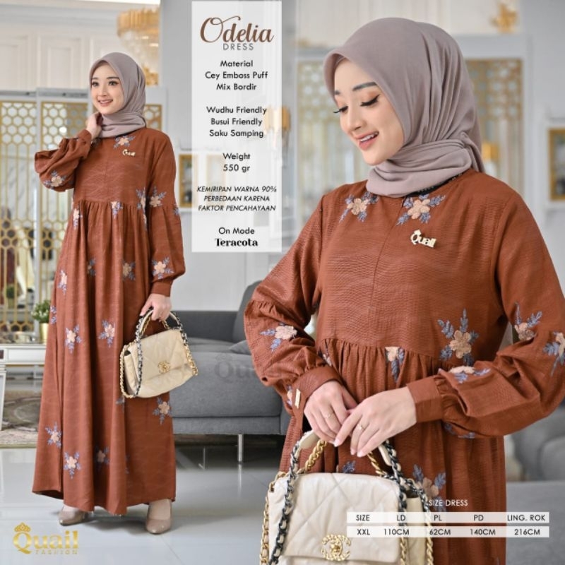 ORI Quail hijab - Odelia dress