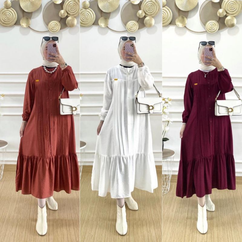 Giani midi/Midi dress/dress linen/Gita midi dress