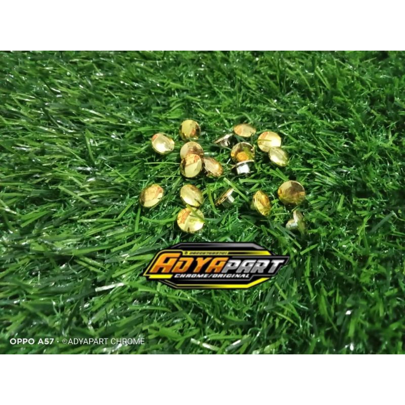 Tutup L5mm baut 10 gold