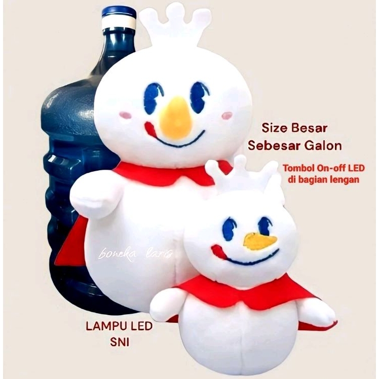 BONEKA MIXUE LED BESAR Boneka Mixue Viral Lucu