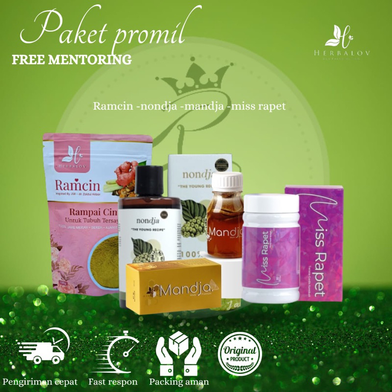 

HERBALOV | PAKET PROMIL | FREE MENTORING | Program hamil dari Herbalov dipadu dengan metode DBH