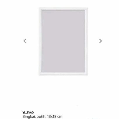 BINGKAI PUTIH IKEA/FRAME FOTO/PIGURA/ IKEA YLLEVAD