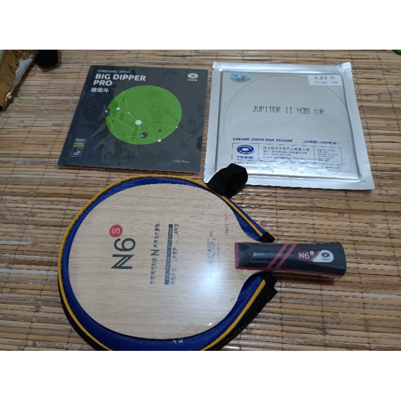 PAKET BET TENIS MEJA YINHE N6s ORIGINAL