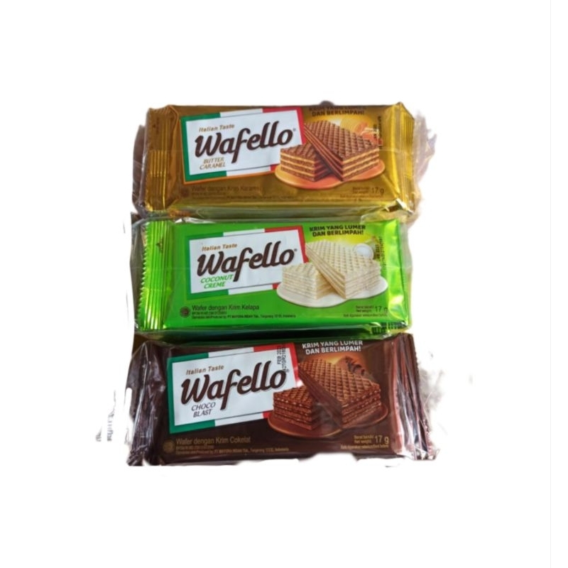 

Wafello Wafer Italian 10pcs X 17gr