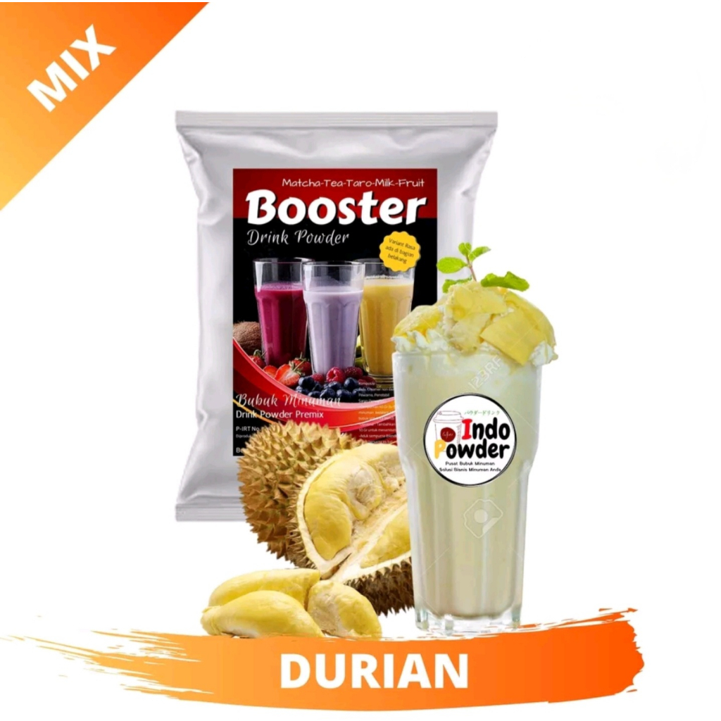 

Bubuk Minuman Rasa Durian Powder Durian 1 Kg | INDOPOWDER BOOSTER