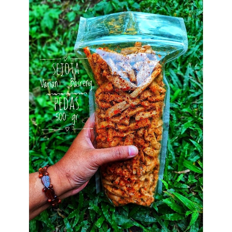 

Basreng Viral cemilan premium 500grm