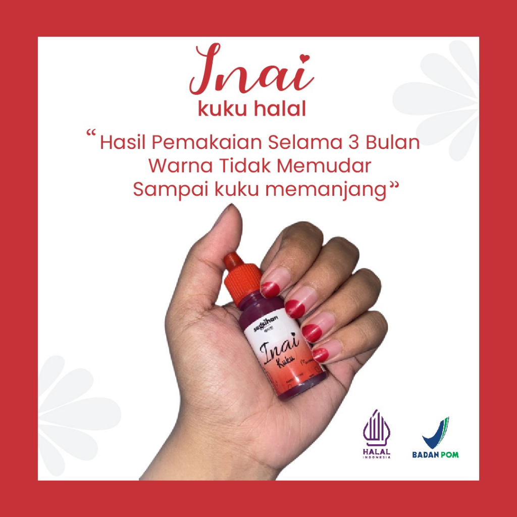 Inai Kuku Halal Kutek Henna Peel Off Bisa Untuk Solat Pitek Inay Nauraa Pacar Muslim Instan Kuteks M
