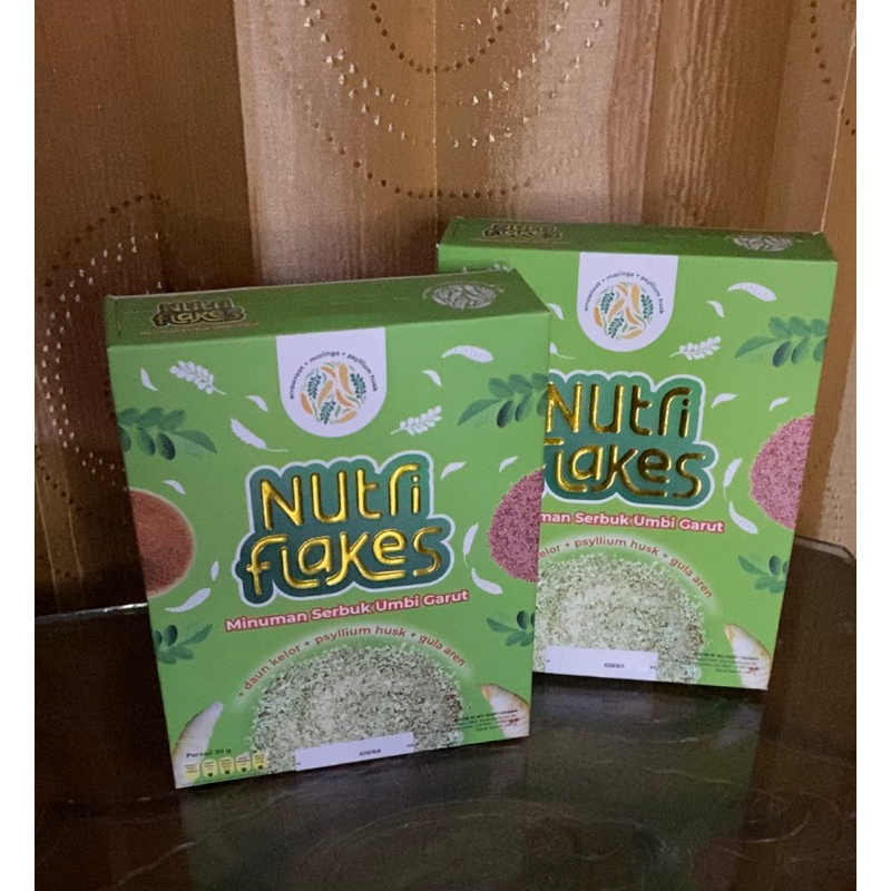 

NUTRIFLAKES Minuman Serbuk Umbi Garut