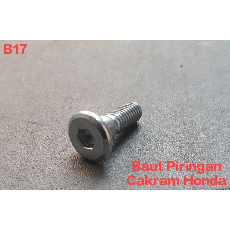 Baut Piringan Cakram Honda Bintang Silver