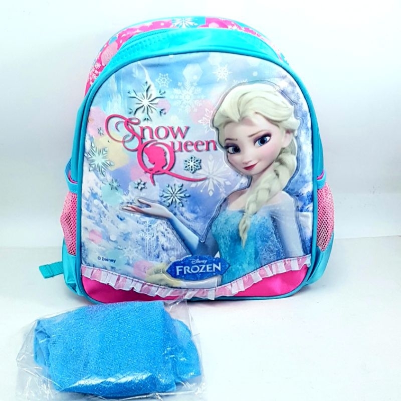 Tas Ransel Anak Original Disney Sansan Wawa + Renda Sayap Frozen Elsa FZ-925005
