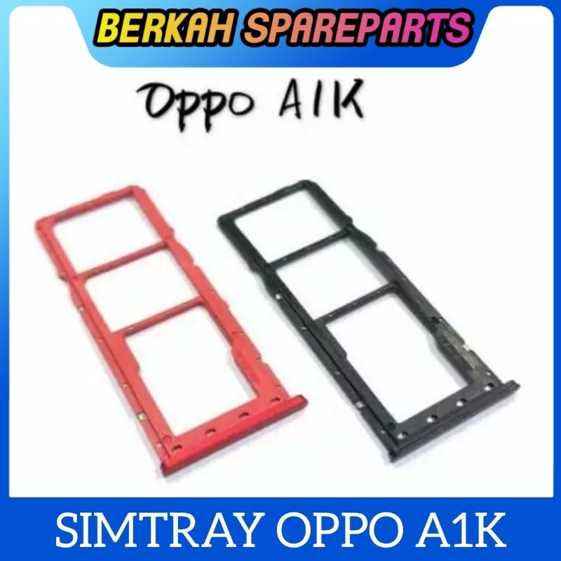 SIMTRAY SIMLOCK SLOT KARTU OPPO A1K TEMPAT SIM