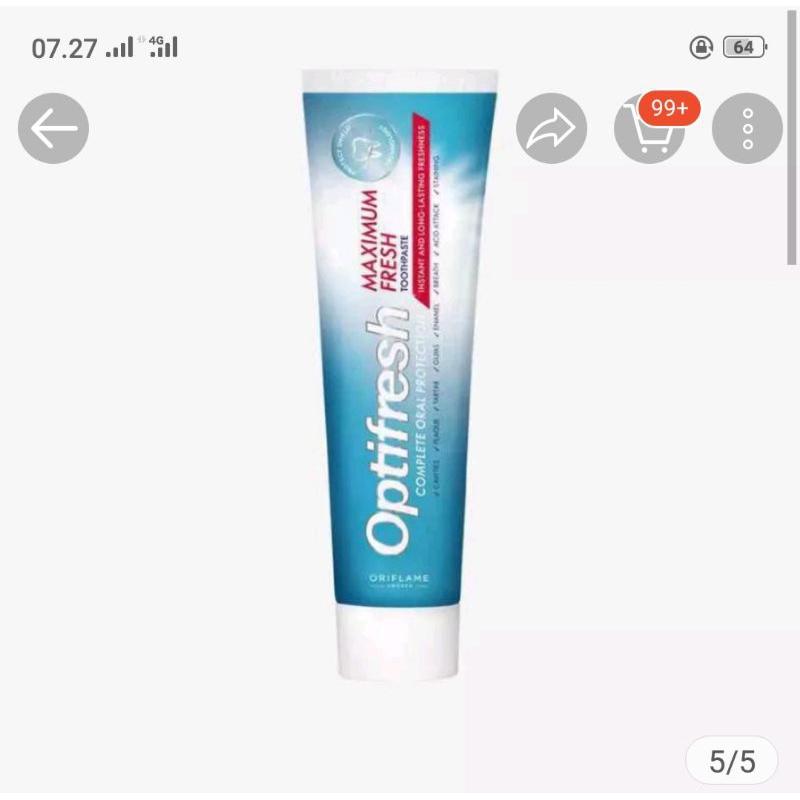 optifresh pasta gigi by oriflame