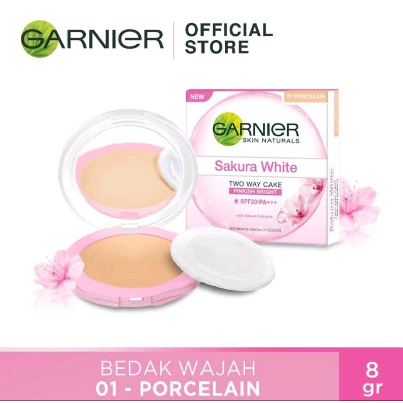 Garnier Two Way Cake Sakura White (1-porcelain)