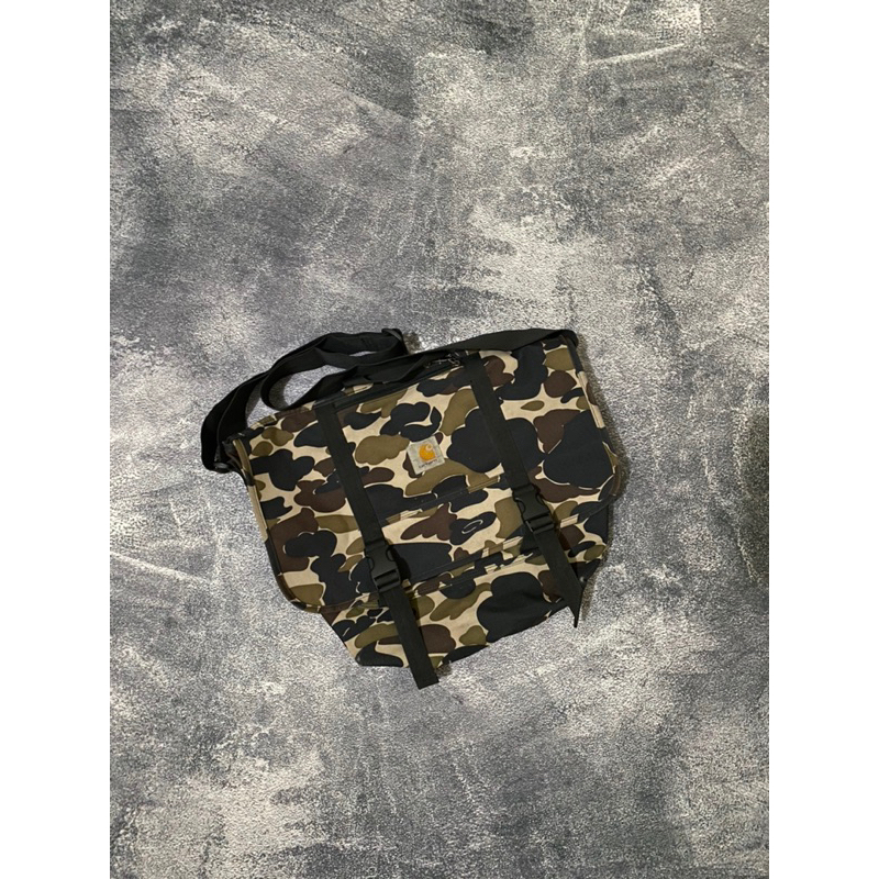 carhartt parcel bag camo isle