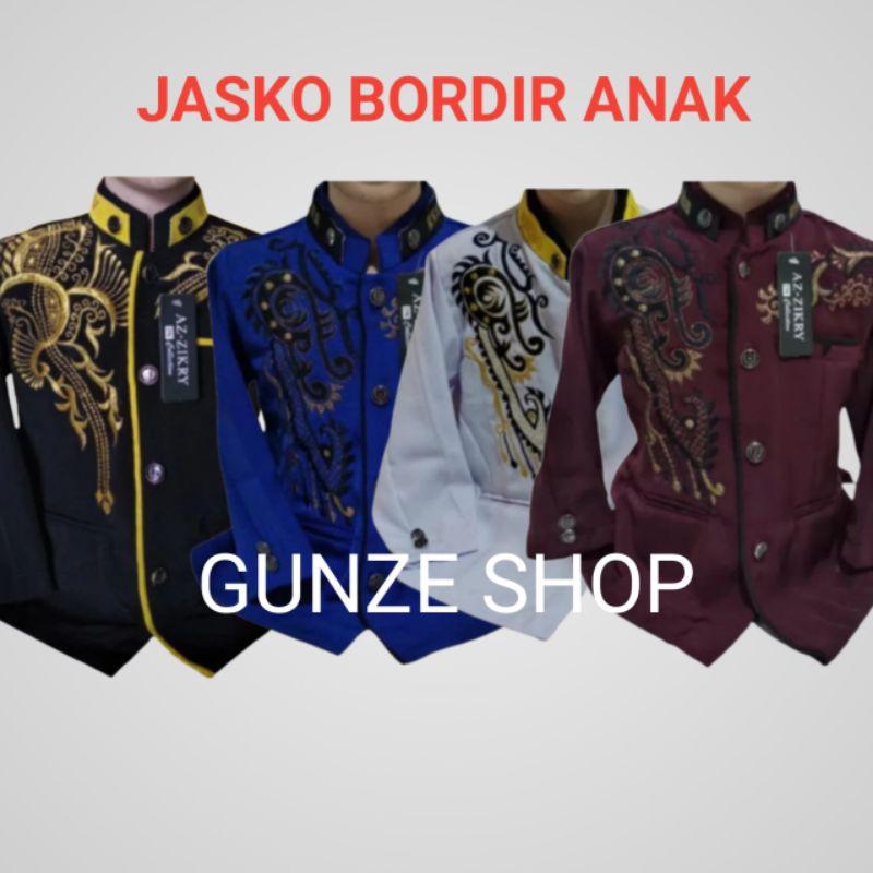 baju Jasko Jas Koko Anak Bordir Laki - Laki