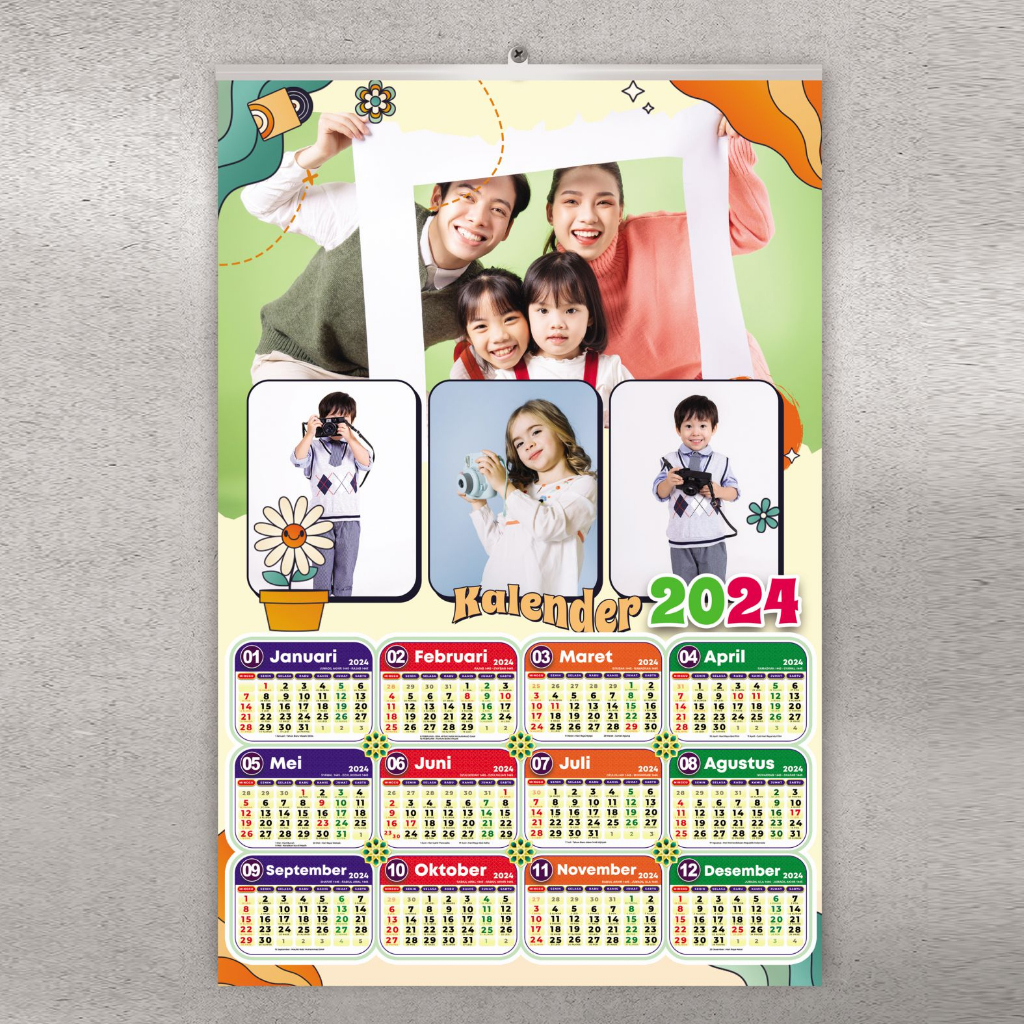 

kalender custom 2024/kalender foto sendiri