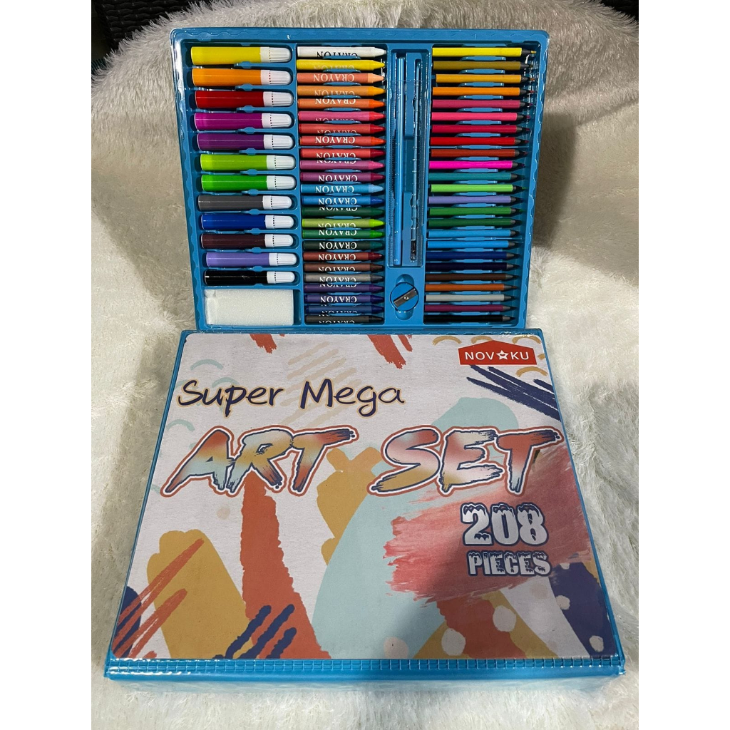 

Novaku Art Set Blue - Set Perlengkapan Menggambar dan Mewarnai